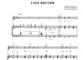 George Gershwin I Got Rhythm Free Sheet Music PDF For Piano The Piano Notes