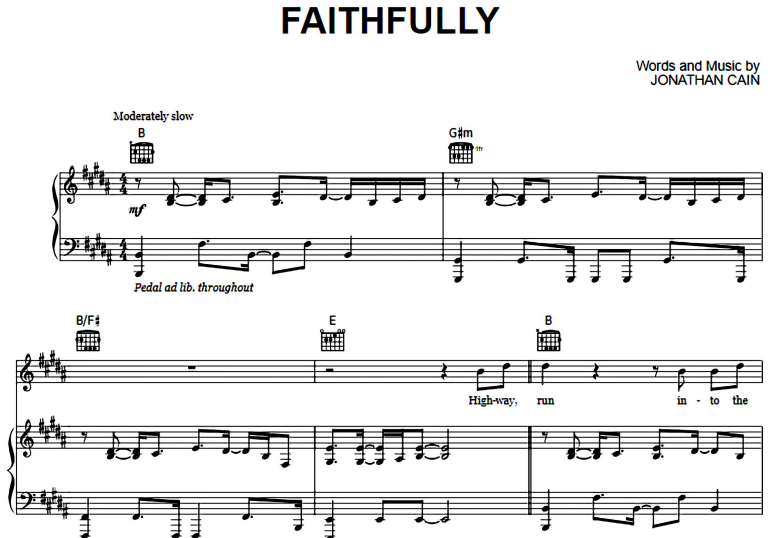 Journey-Faithfully Free Sheet Music PDF for Piano 2 Journey Faithfully 1