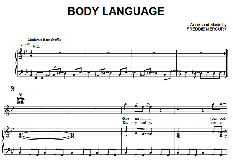 Queen Body Language 1